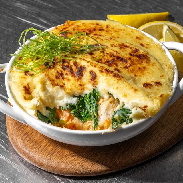 Parmentier van Noordzeevis